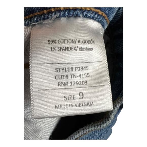 Fashion Nova I Got It From My Mama Jeans Medium Wash Women's 9 Casual Streetwear - Picture 4 of 5